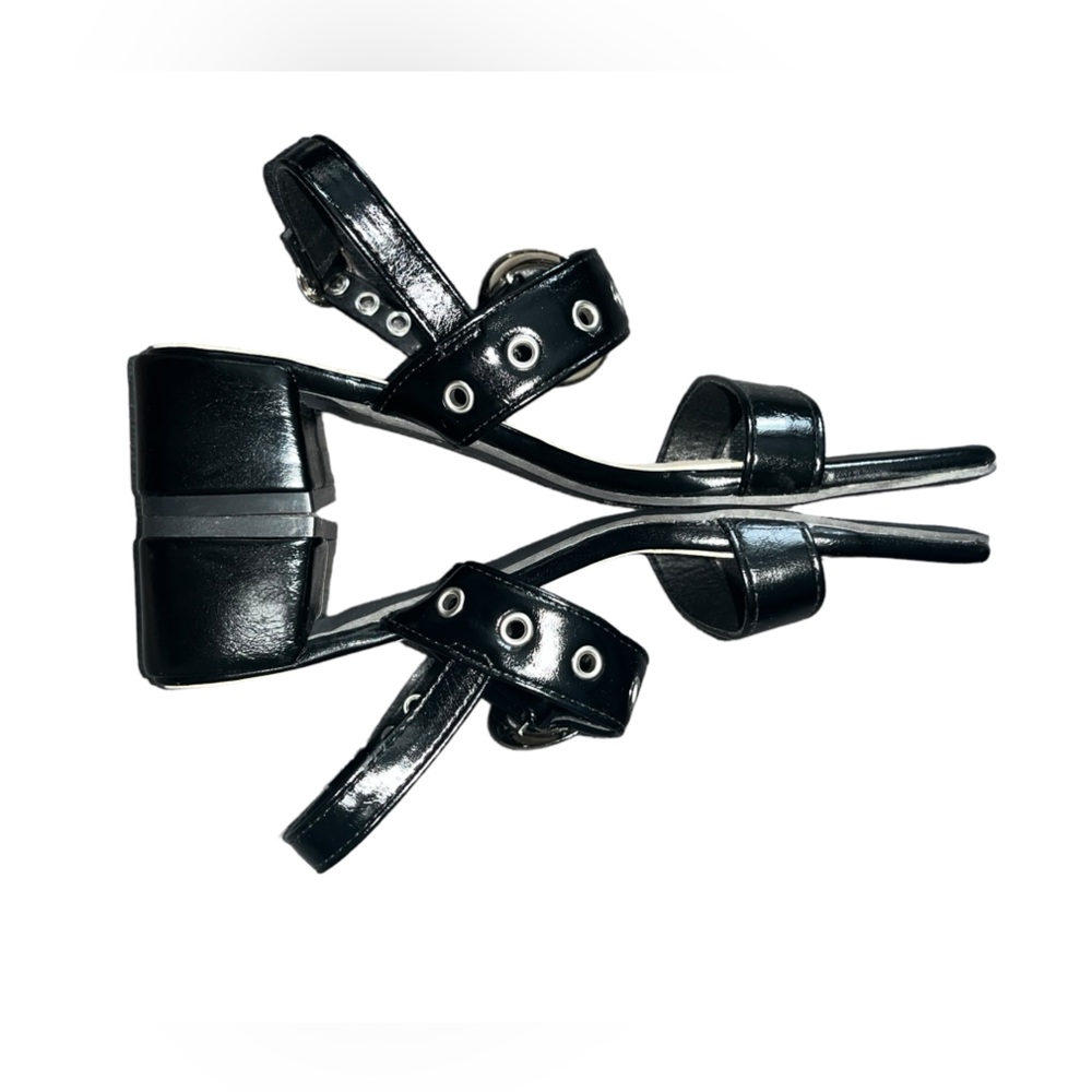 Jolimall Black Sandals Size 7
